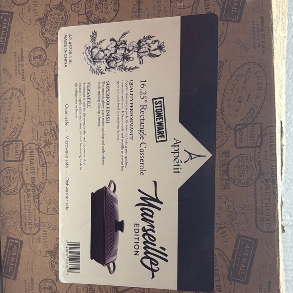 Appetii Marseille Stoneware Casserole